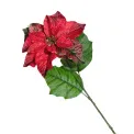Poinsettia Flower 70cm Red - 1