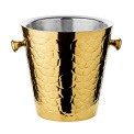 Cooler do szampana Capri 85x23cm na stojaku złoty - 5