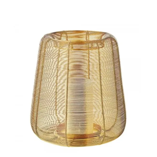 Lampion Kurt 29cm złoty