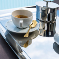 Set of 6 Taormina PVD Espresso Spoons Gold - 3