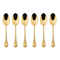 Set of 6 Taormina PVD Espresso Spoons Gold - 1