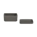 Pilar Pewter Butter Dish - 2