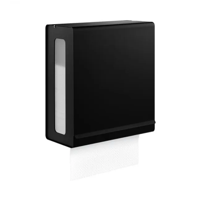 Nexio Black Tissue Box Cover