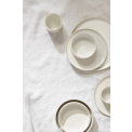 Re:glaze Sparkling White Plate 21cm Breakfast - 4