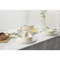 Talerz re:glaze 27cm obiadowy Sparkling White  - 6