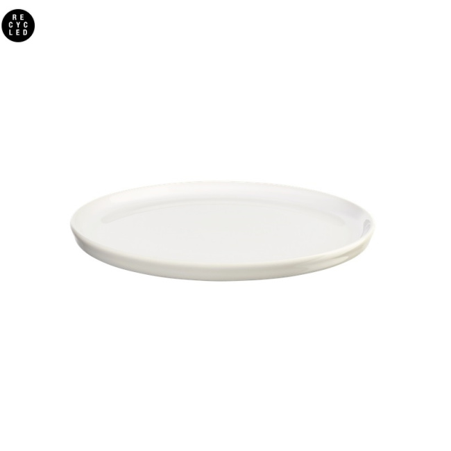 Re:glaze Sparkling White Plate 27cm Dinner