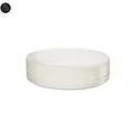 Re:glaze Sparkling White Plate 19cm Deep - 1