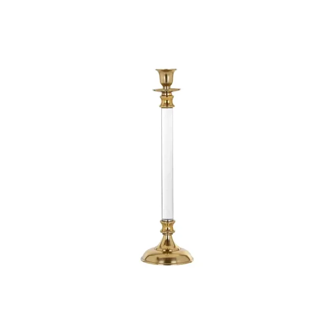 Świecznik Branda Gold 37x10,5cm