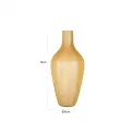 Cilou Glass Gold Vase 70x30cm - 2