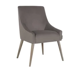 Krzesło Lewis Velvet Stone 87x56x63cm