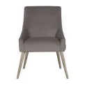 Chair Lewis Velvet Stone 87x56x63cm - 4
