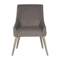 Chair Lewis Velvet Stone 87x56x63cm - 3
