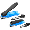 Set of 2 Nail Clippers Classic Inox blue