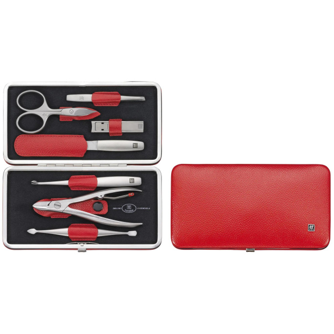 Twinox 7-Piece Travel Set Red