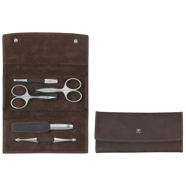 Twinox 5-Piece Travel Set Brown