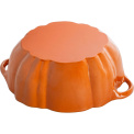 Special Cocotte Cast Iron Pot 3.45L 24cm Pumpkin Cinnamon - 5
