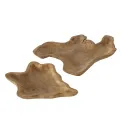 Misa dekoracyjna Teak Wood 35cm (1 sztuka mix) - 1