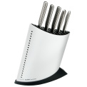 Set of 5 Knives in White Block GKB-52CW - 1