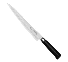 Nóż SAN Black 24cm Sujihiki żłobiony