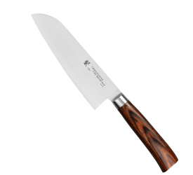 Nóż SAN Brown 17,5cm Santoku