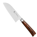 SAN Brown 12cm Santoku Knife - 1