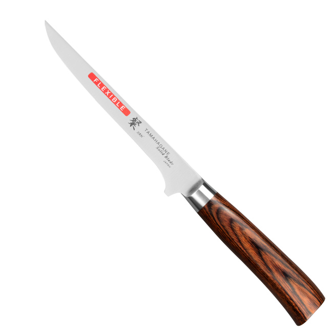Nóż SAN Brown 16cm do wykrawania elastyczny