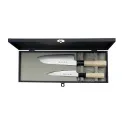 Zestaw 3 Noży Shippu Uniwersalny + Santoku - 1