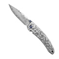 Mcusta Shinra Small Tsuchi Damascus Folding Knife 6.5cm - 1
