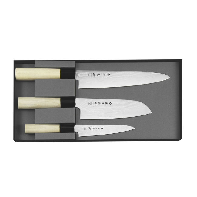 Zestaw 3 noży kuchennych Tojiro Shippu 