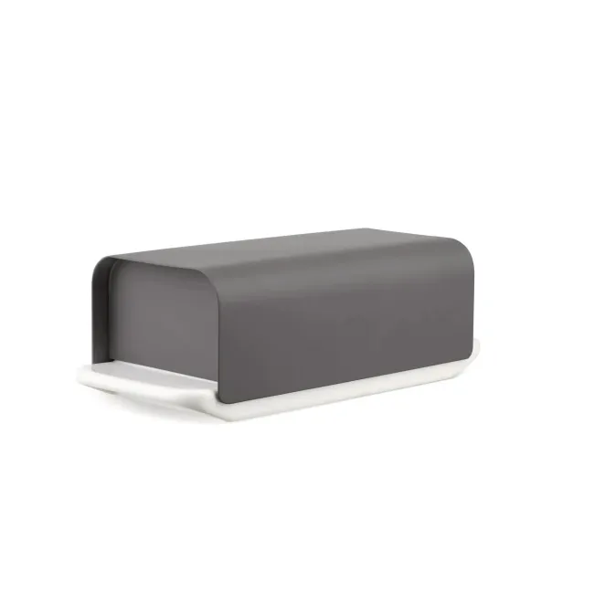 Butter Dish Mattina Dark Grey