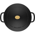 Bellamonte Cast Iron Pot 4l 24cm Black Round - 10