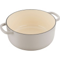 Bellamonte Cast Iron Pot 3l 22cm Ivory Round - 11