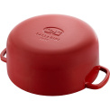 Bellamonte Cast Iron Pot 2.6l 20cm Red Round - 12