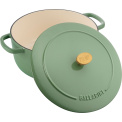 Bellamonte Cast Iron Pot 3l 22cm Green Round - 7