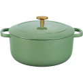 Bellamonte Cast Iron Pot 3l 22cm Green Round - 6