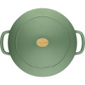 Bellamonte Cast Iron Pot 7l 28cm Green Round - 7