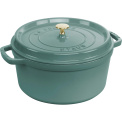 Garnek żeliwny Cocotte 28cm 6,7l eukaliptusowy