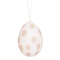 Zawieszka jajko 7cm beige - 1