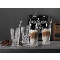 Szklanki do latte + słomki Noblesse - 2