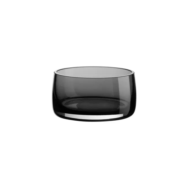 Ajana Glass Bowl 10x5cm Grey