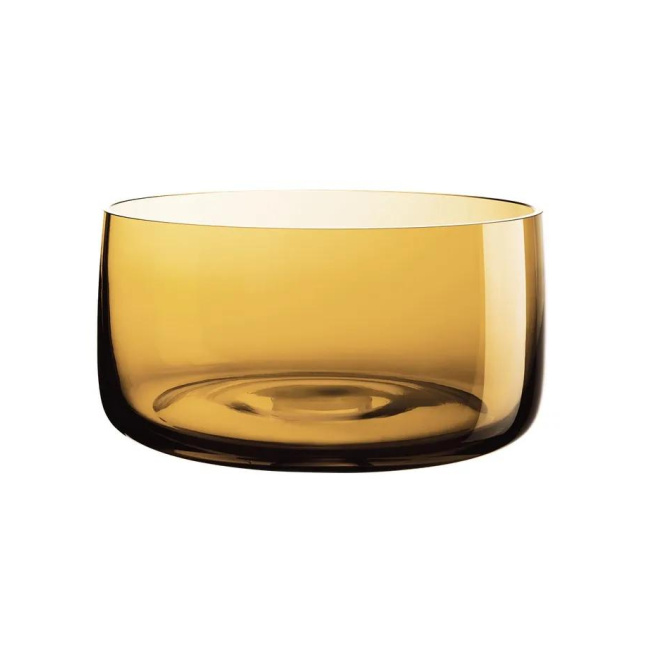 Misa 21,5x11cm szklana Amber