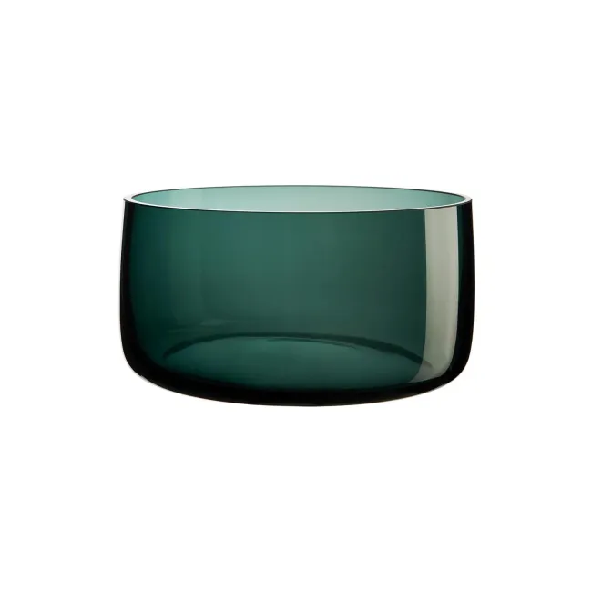 Ajana Glass Bowl 21.5x11cm Green - 1