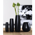 Ease Vase 32x28cm Black Iron - 2