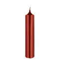 Świeczka 20x3cm 25h red metalic - 1