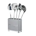 Kitchen Tool Container 20x10x16cm Grey - 1