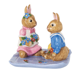 Figurka Bunny Tales zajączki piknik