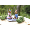 Figurka Bunny Tales zajączki piknik - 2