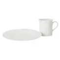 Twist White Breakfast Plate 21cm (Second Quality) - 3