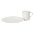 Twist White Breakfast Plate 21cm (Second Quality) - 4
