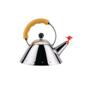 9093 Kettle with Orange Whistle and Yellow Handle - 5